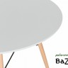 Стол обеденный DARS (1000x1000x740) (серый)