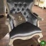 MK-1898-IV. Кресло "Милано", обивка - ткань (84х86х165 см) SOFA 1 SEAT, цвет: Слоновая кость