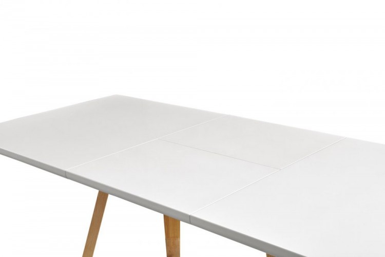 Стол T1692 MK-5500-WT цвет: White - прямоугольный раскладной
