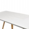 Стол T1692 MK-5500-WT цвет: White - прямоугольный раскладной