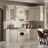 Кухня "Валенсия" 2,55*1,2 угловая АЙВОРИ