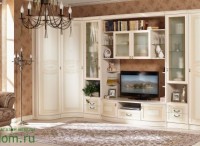 МЕБЕЛЬ ДЛЯ ГОСТИНЫХ КЛИВИЯ (КОМПЛЕКТАЦИЯ ГОСТИНАЯ УГЛОВАЯ КОМПЛЕКТАЦИЯ)