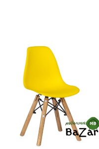 Детский стул Florence в стиле Eames желтый