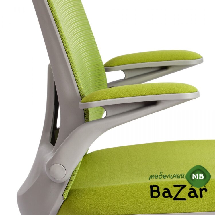 Кресло MESH-10 ткань, зеленый