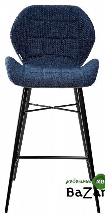 Барный стул MARCEL TRF-06 полночный синий, ткань
