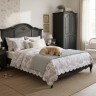 Кровать с жесткой спинкой 120*200 В202BL