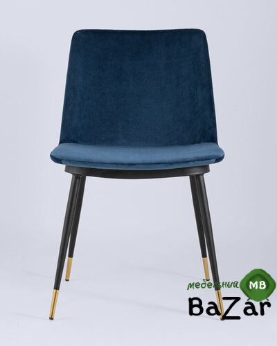 Стул Мелисса велюр синий Стул Мелисса велюр синий