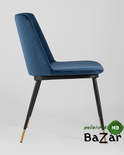 Стул Мелисса велюр синий Стул Мелисса велюр синий
