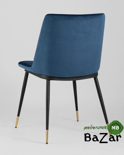 Стул Мелисса велюр синий Стул Мелисса велюр синий