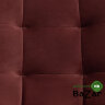 Стул полубарный CHILLY (mod. 7095пб ) коралловый barkhat 15 /черный