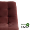 Стул полубарный CHILLY (mod. 7095пб ) коралловый barkhat 15 /черный