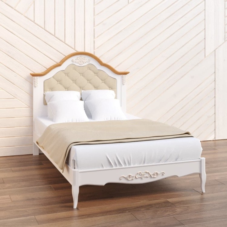 Кровать с мягким изголовьем 120*200 W212