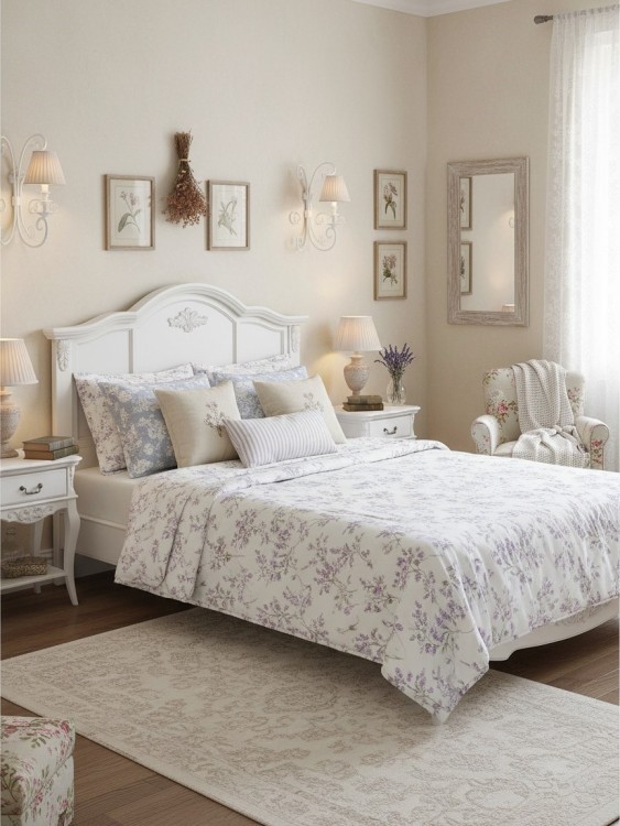 Кровать с жесткой спинкой 140*200 В204