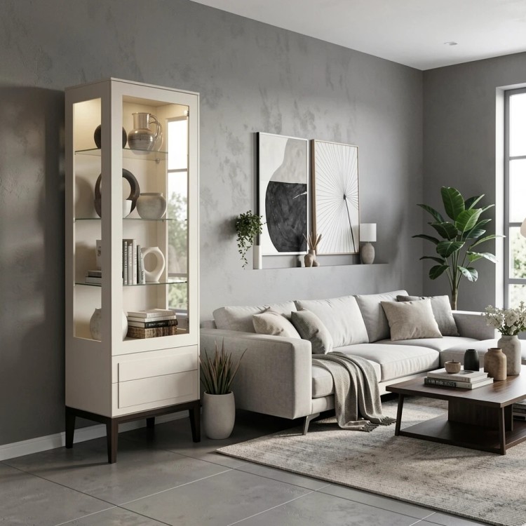 Витрина левая L MRS601L/W Белый