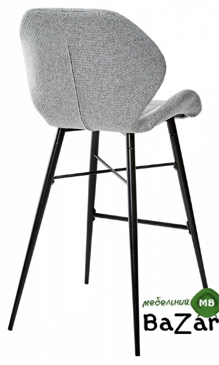Барный стул MARCEL TRF-08 теплый серый, ткань