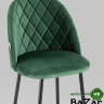 Стул барный Марсель велюр зеленый