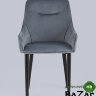 Стул Джоан велюр серый