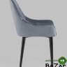 Стул Джоан велюр серый