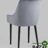 Стул Джоан велюр серый
