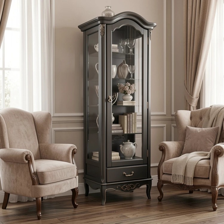 Витрина стеклянная R В601BLG