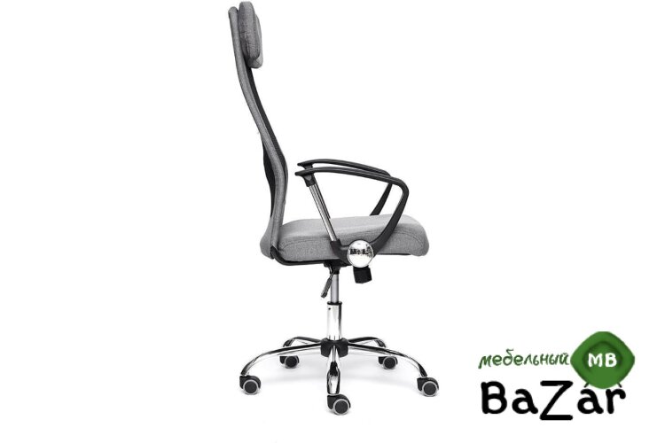 Кресло PROFIT ткань, серый/черный Кресло PROFIT ткань, серый/черный