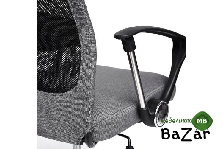 Кресло PROFIT ткань, серый/черный Кресло PROFIT ткань, серый/черный