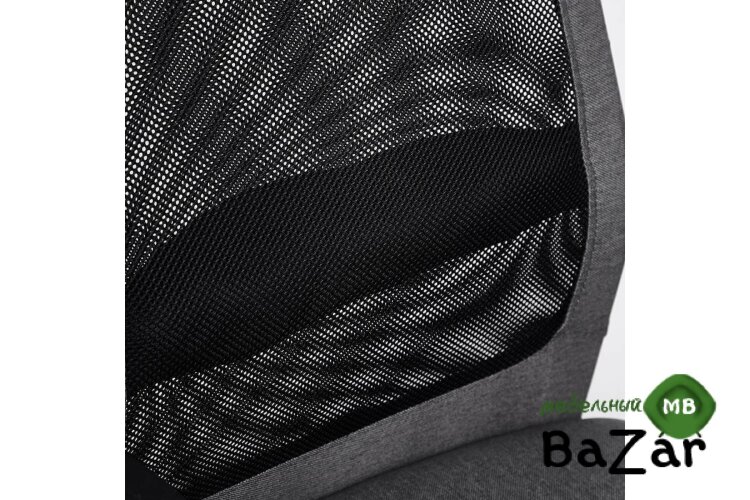 Кресло PROFIT ткань, серый/черный Кресло PROFIT ткань, серый/черный