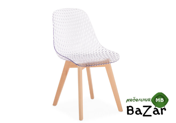 Стул Vart clear / wood