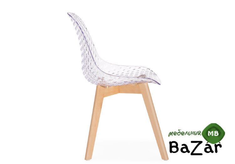 Стул Vart clear / wood