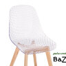 Стул Vart clear / wood