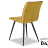 Стул SKY6800-1 желтый JJ12-19/черный кант PU/черный металл Стул SKY6800-1 желтый JJ12-19/черный кант PU/черный металл