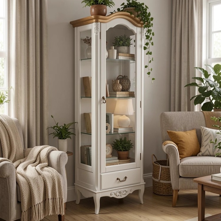 Витрина стеклянная R W601