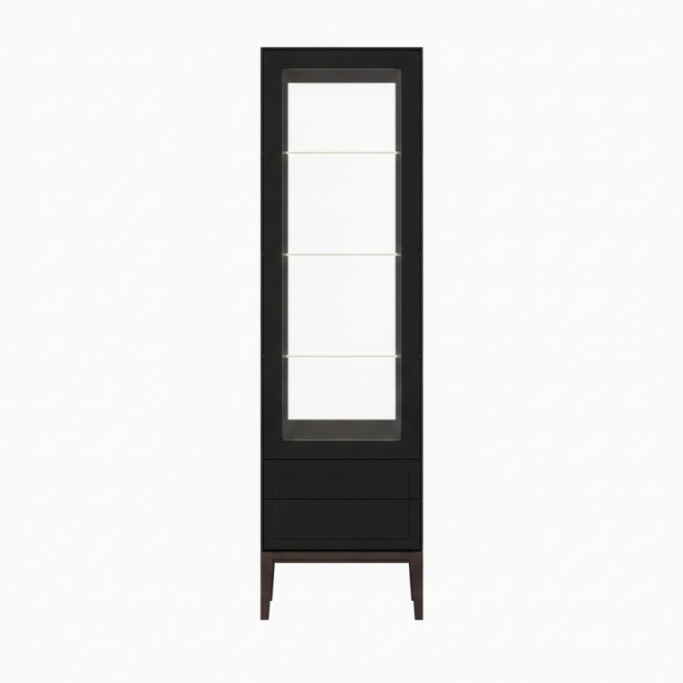 Витрина левая L MRS601L/BL Черный Витрина левая L MRS601L/BL Черный