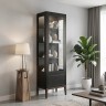 Витрина левая L MRS601L/BL Черный Витрина левая L MRS601L/BL Черный