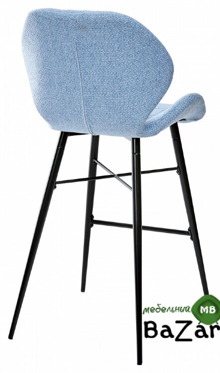 Барный стул MARCEL TRF-10 небесно-голубой, ткань