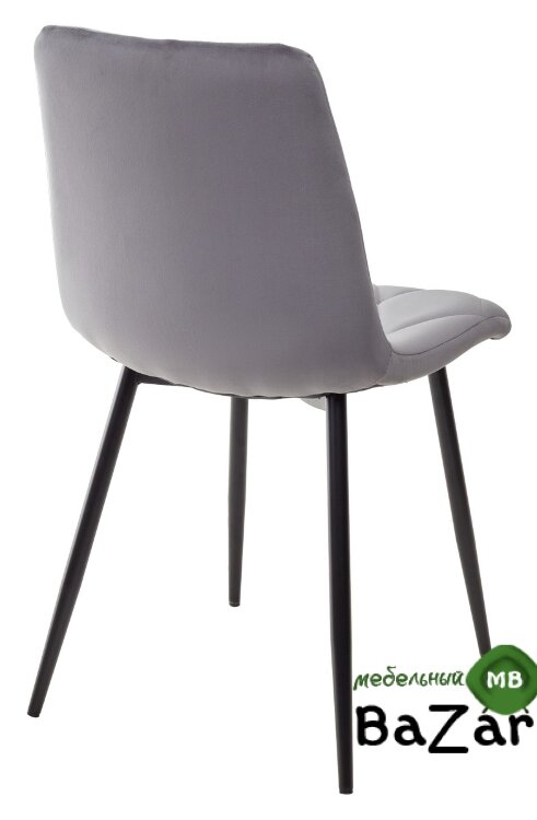 Стул NAPOLI UF910-05 DARK GREY, велюр