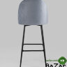 Стул барный Марсель велюр серый Стул барный Марсель велюр серый