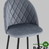 Стул барный Марсель велюр серый Стул барный Марсель велюр серый
