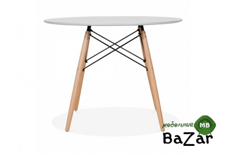 Стол обеденный DARS (1000x1000x740) (серый)