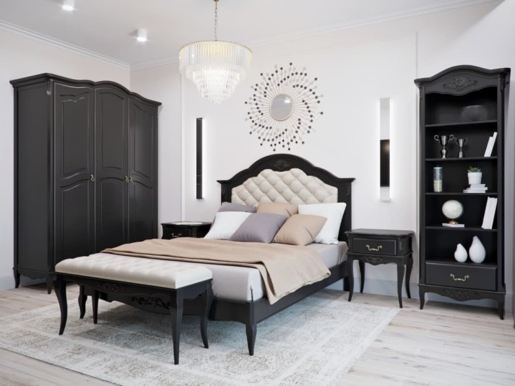 Кровать с мягким изголовьем 140*200 В214BLG