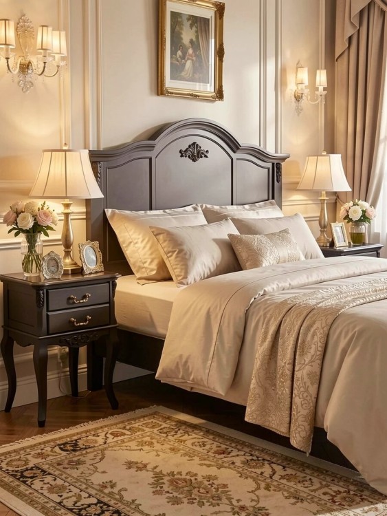 Кровать с жесткой спинкой 160*200 В206BL Кровать с жесткой спинкой 160*200 В206BL