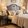 Кровать с жесткой спинкой 160*200 В206BL Кровать с жесткой спинкой 160*200 В206BL