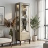 Витрина левая L MRS601L/Q Каменно-серый