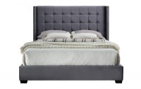 Кровать INFI2868 (180х200) серый