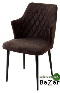 Стул HERMAN ТЕМНО-КОРИЧНЕВЫЙ #31, античная ткань / черный каркас Стул HERMAN ТЕМНО-КОРИЧНЕВЫЙ #31, античная ткань / черный каркас