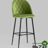 Стул барный Марсель велюр травяной