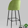 Стул барный Марсель велюр травяной