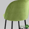 Стул барный Марсель велюр травяной