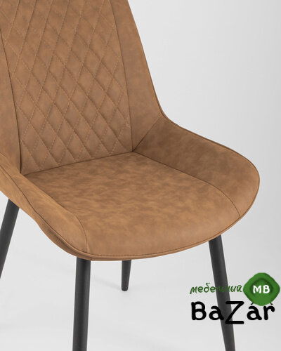Стул Невада экокожа коричневый