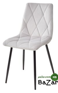 Стул NAPOLI UF910-02 LIGHT GREY, велюр